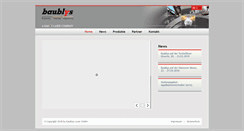 Desktop Screenshot of baublys.de